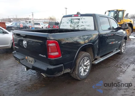 2022 Ram 1500 Laramie 4X4 5'7 Box из США, поврежденный, VIN 1C6SRFJT4NN455722